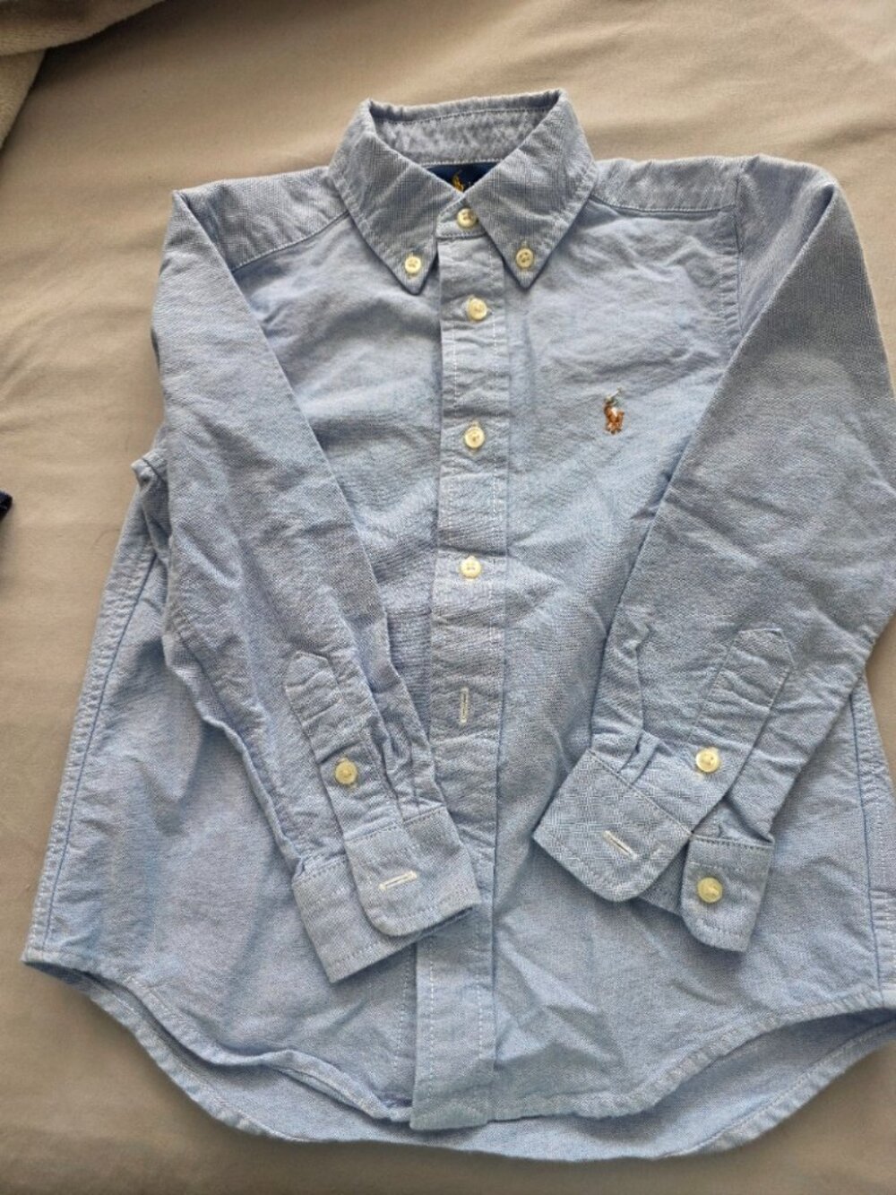 Ralph Lauren Blue Button-down, Size 4T